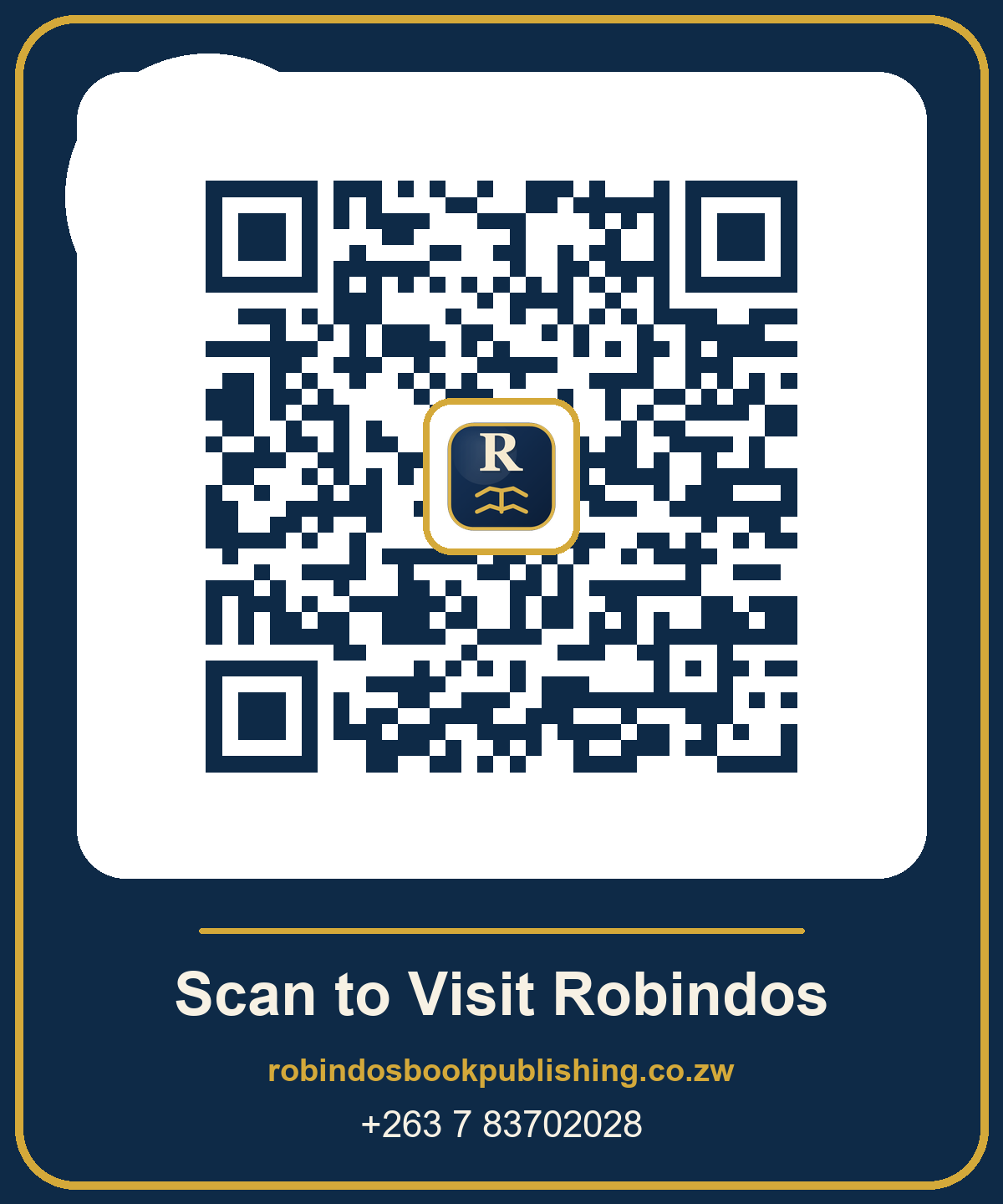 Robindos website QR code
